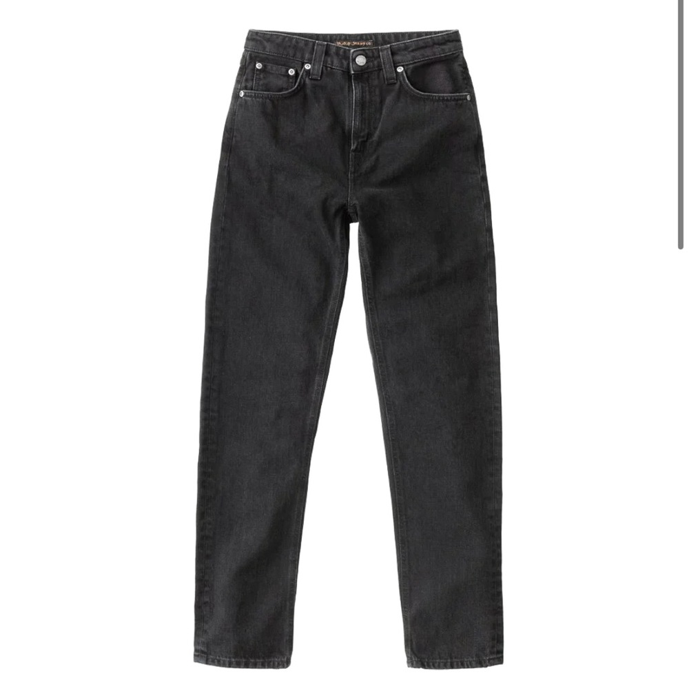 nudie jeans Breezy Britt Black Worn